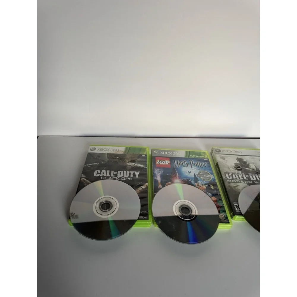 Xbox 360 Game Bundle Call of Duty Black Ops MW4 + LEGO Harry Potter Tested